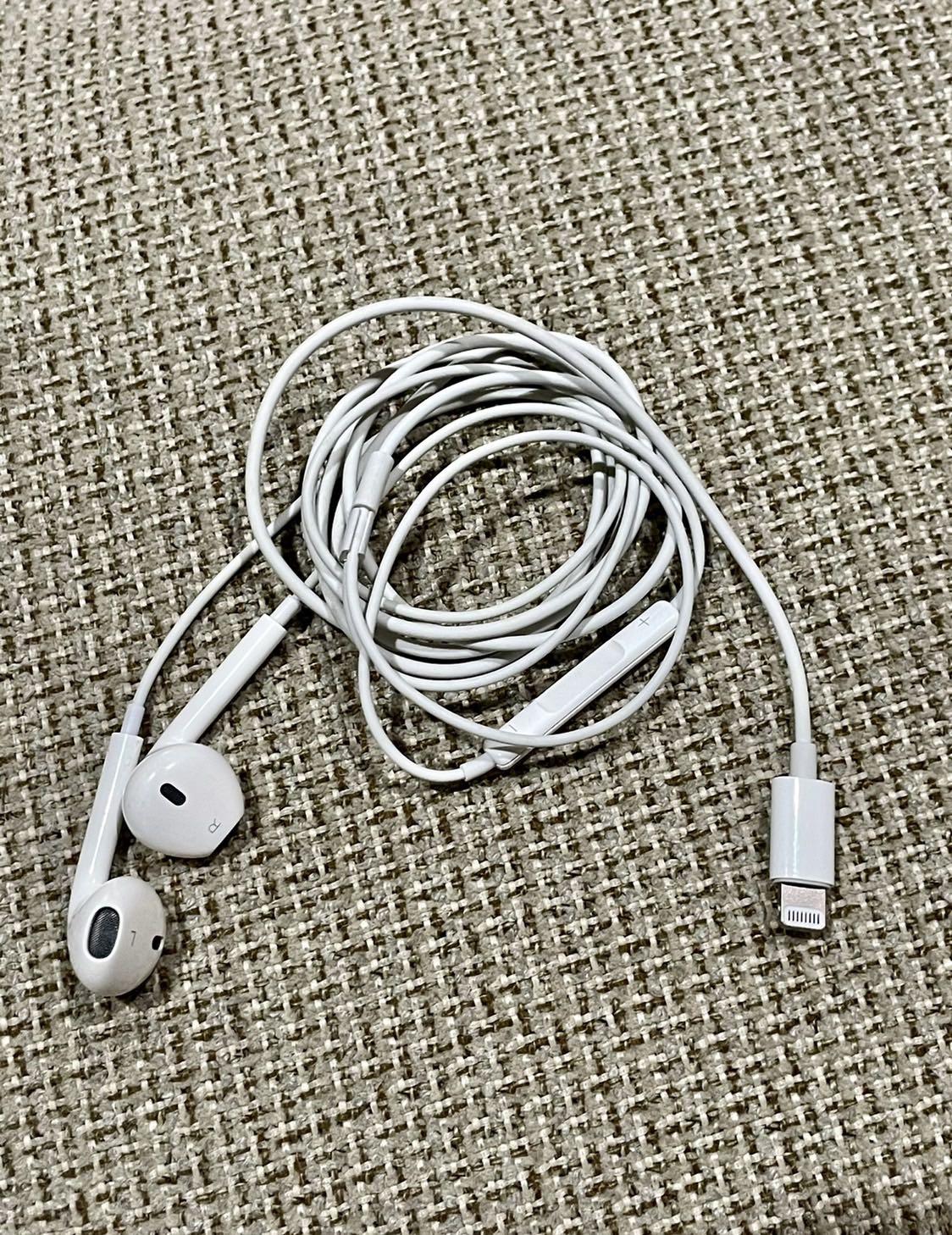 earphone iphone lightning copotan headset iphone handsfree lightning earpods original