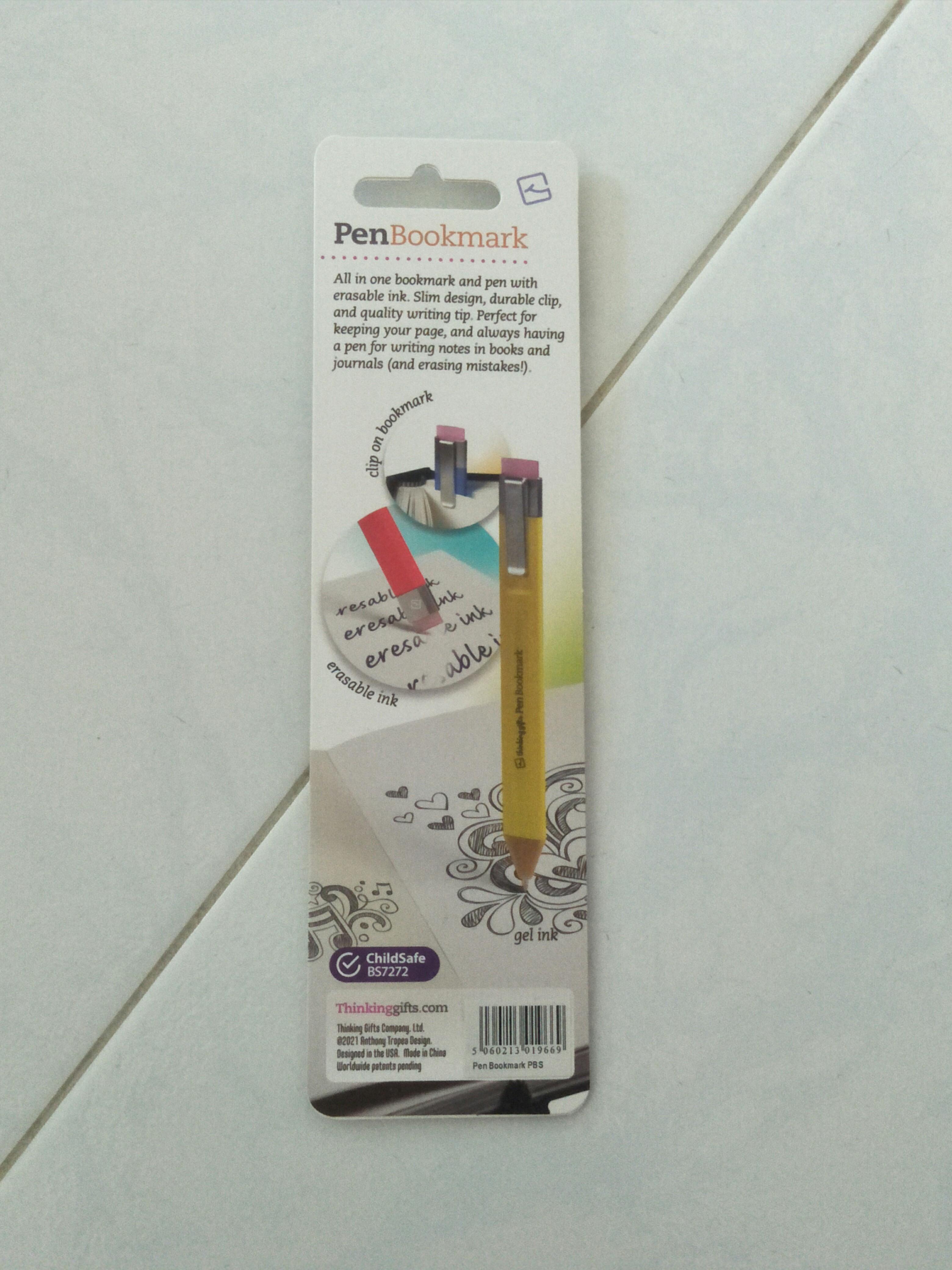 Erasable pen bookmark (sloths design), Hobbies & Toys, Stationery