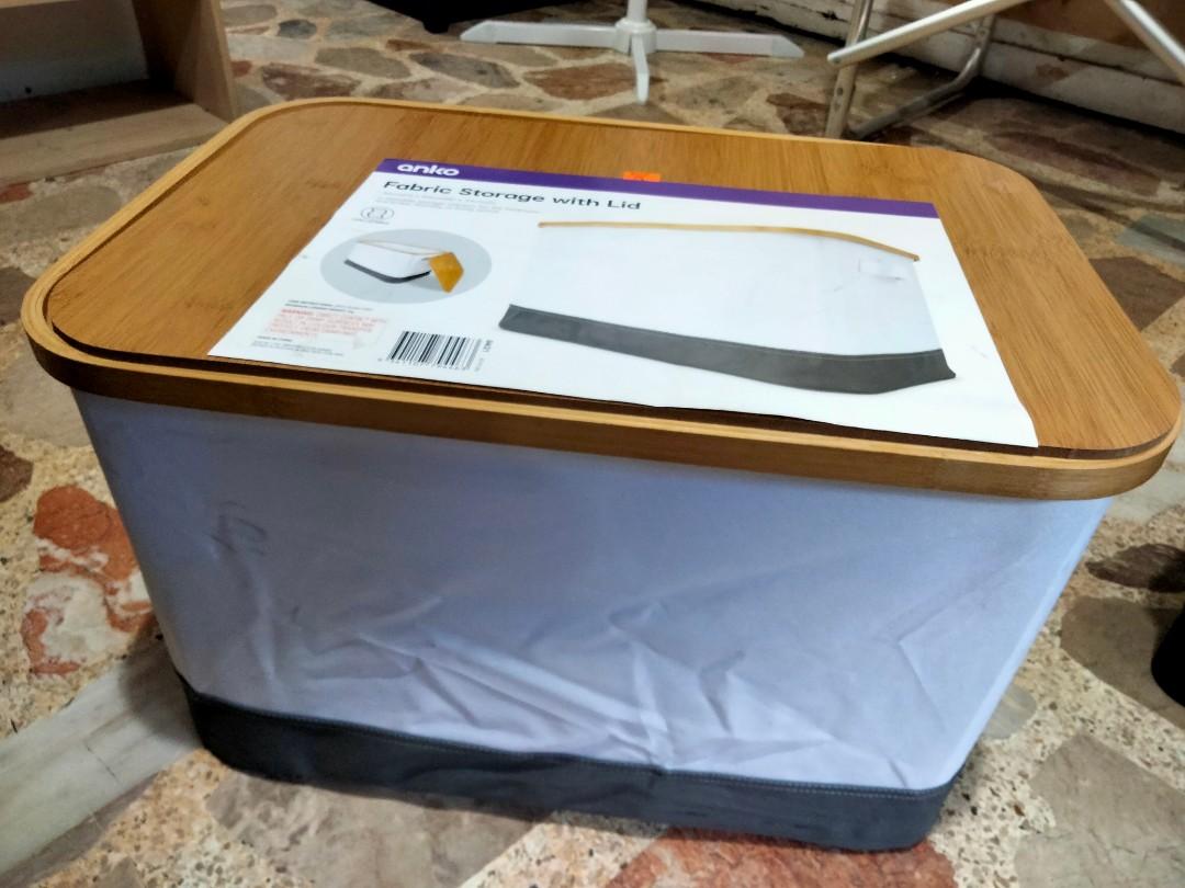Fabric Storage with Lid (Category: Storage Boxes & Baskets) located in San Pedro. Submitted by affordable_surplus.1 (Listing ID 1111313900, Image 2). Description: IMPORTANT NOTES, PLEASE READ - ALL ITEMS are from Australia. - All Items are SUPLUS/USED unless stated BRAND NEW - No COD - Payment First Via GCASH or Bank Transfer - Delivery via Lalamove/Toktok/Mr.Speedy. Customer pays for shipping cost. Visit our store located at Shop & Save with RTM