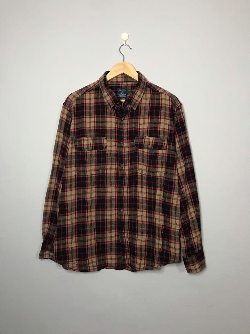 Faded Glory Flannel Shirt, Men's 