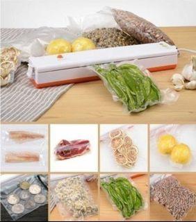 Food Vacuum Sealer+10Pcs Bags