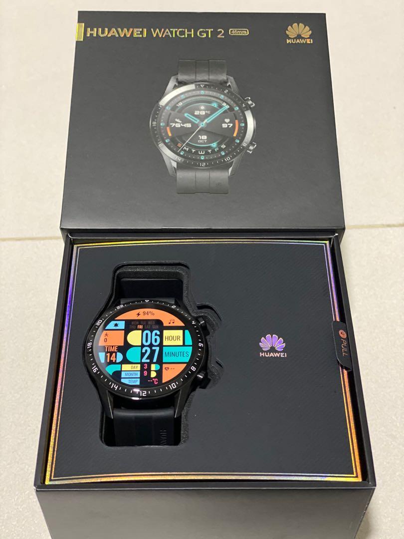 FS: Huawei Watch GT2 (Sports Ed.)[46mm/M.Black] Used, Mobile Phones \u0026  Gadgets, Wearables \u0026 Smart Watches on Carousell