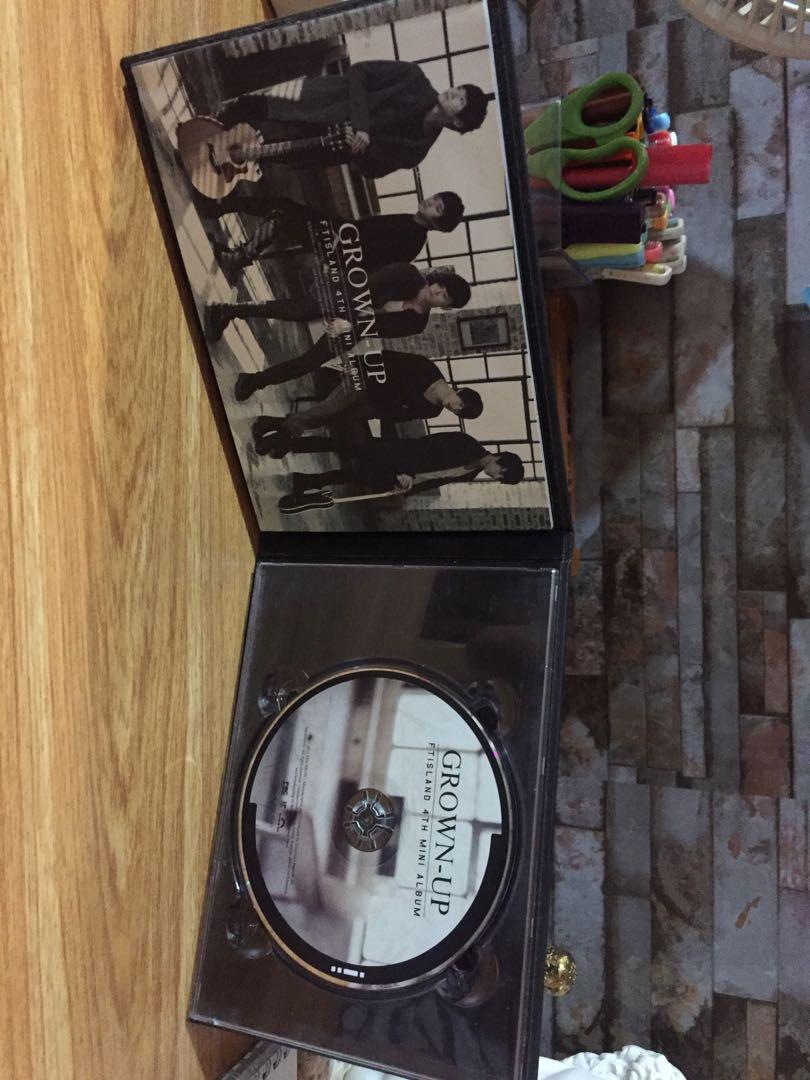 FT island Grown up 4th mini album (Category: CDs & DVDs) located in San Jose del Monte. Submitted by ninikkiee (Listing ID 1111298683, Image 2). Description: Like new, played few times, cd and album is in overall good condition. Pm me for more pictures Courier : gogo express,lalamove,grab shouldered by the buyer.
