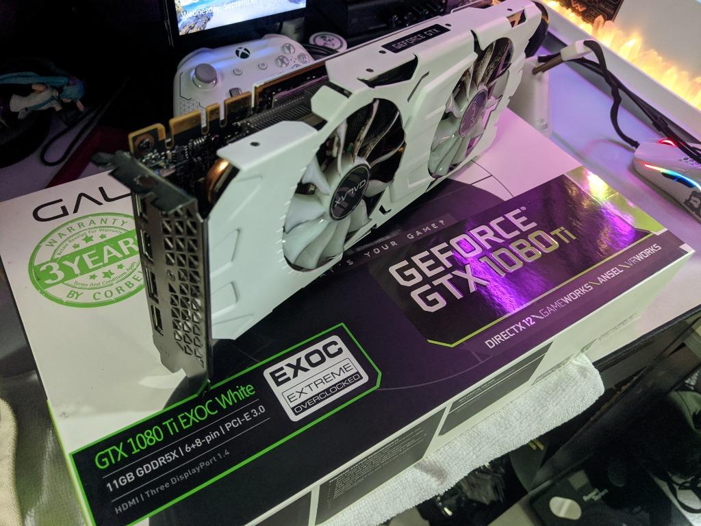 Galax gtx 1080 clearance ti exoc white