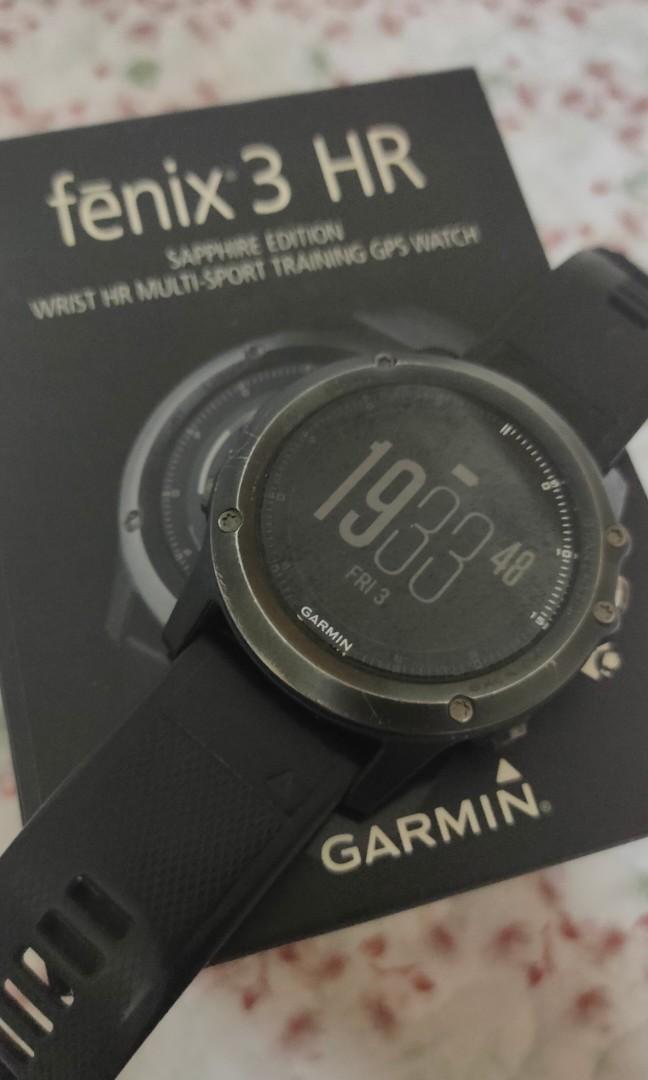 Garmin fenix 3 on sale hr sale