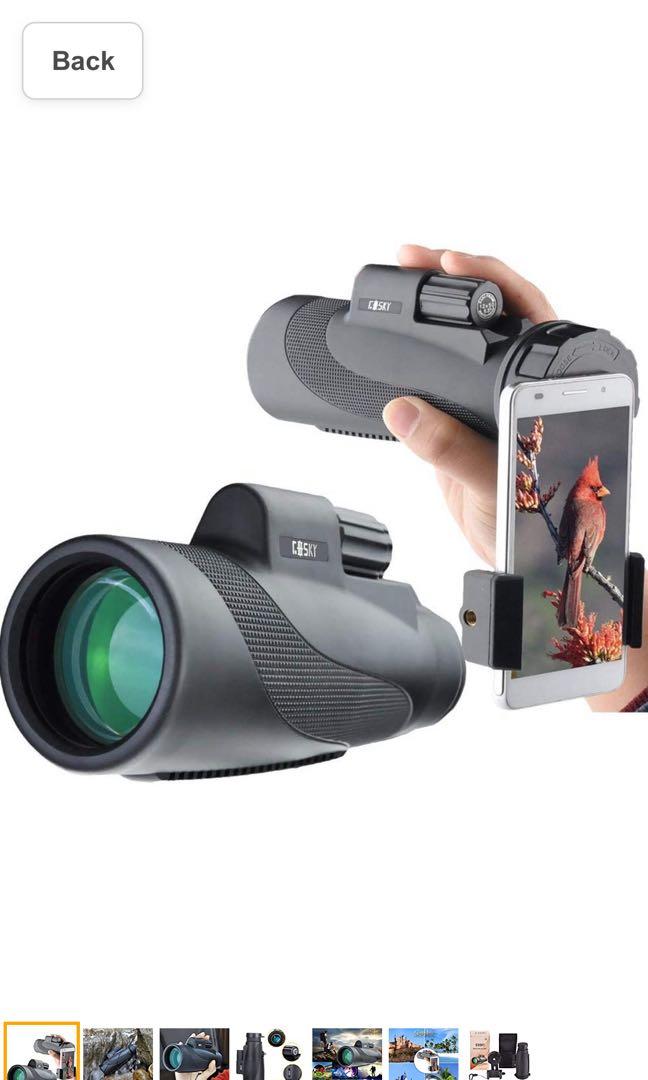 Gosky hotsell 12x50 monocular