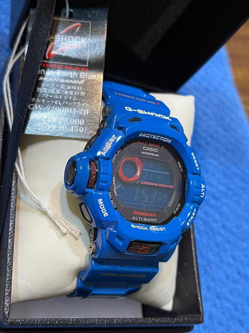 G-SHOCK RISEMAN GW-9200BLJ-2JF 青 - 腕時計(デジタル)