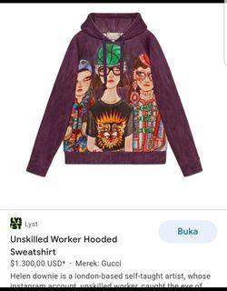 Gucci unskilled worker hoodie