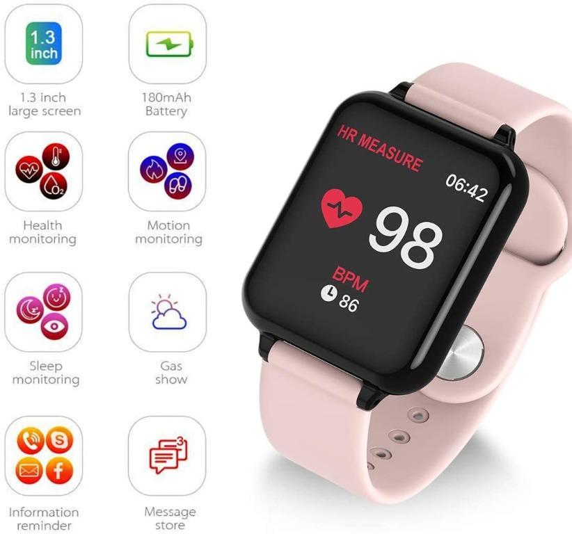 Hero band III Smartwatch B57 Smart Watch for Women Men Call