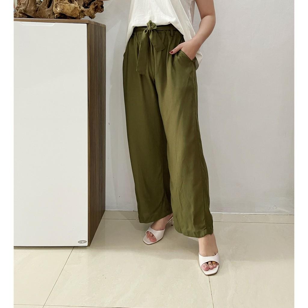 H&m paper bag trousers black clearance