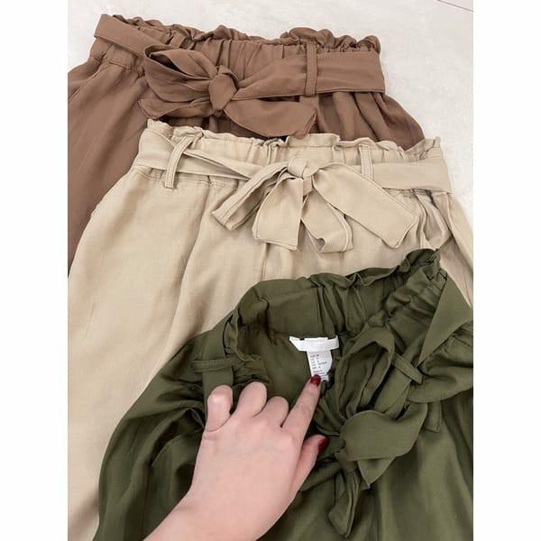 H&m paper bag trousers black outlet