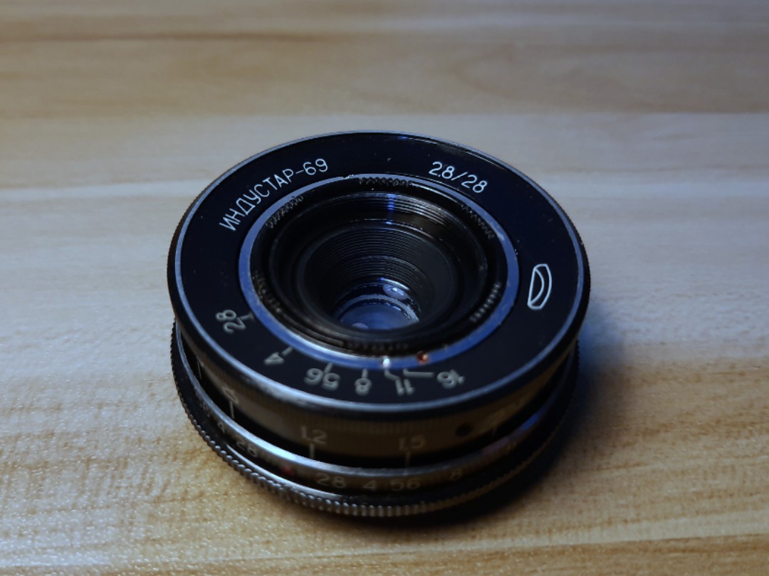 世界有名な f2.8 28mm industar-69 無限遠調整済 L39 13 M39 レンズ(単