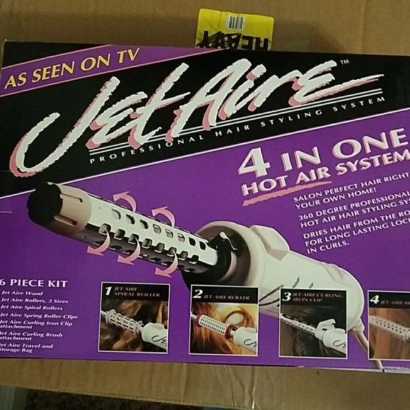 JetAire Professional Hair Styling System 4 In One Hot Air System