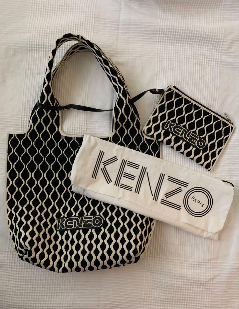 Kenzo scuba tote bag sales