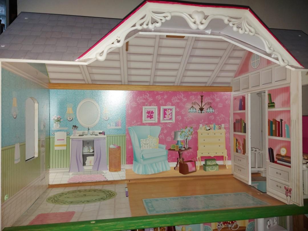 KidKraft Kaylee Wooden Dollhouse, Almost 4 Feet Tall with Elevator and Stairs, Hobbies & Toys