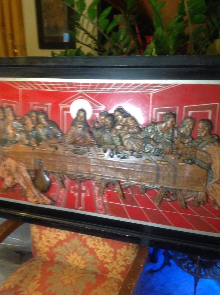 Last supper, Furniture & Home Living, Home Decor, Wall Decor on Carousell