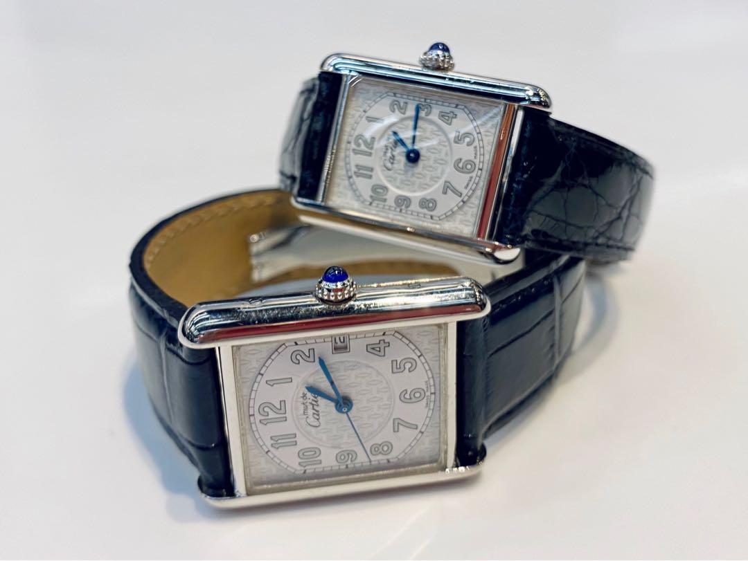 Cartier Tank Louis 6711 Diamond Bezel Ladies Watch