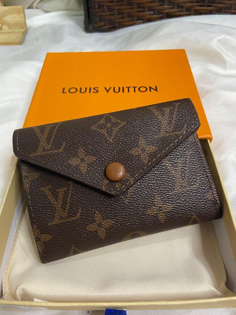 Louis Vuitton Monogram Victorine Wallet 2021 Ss, Brown
