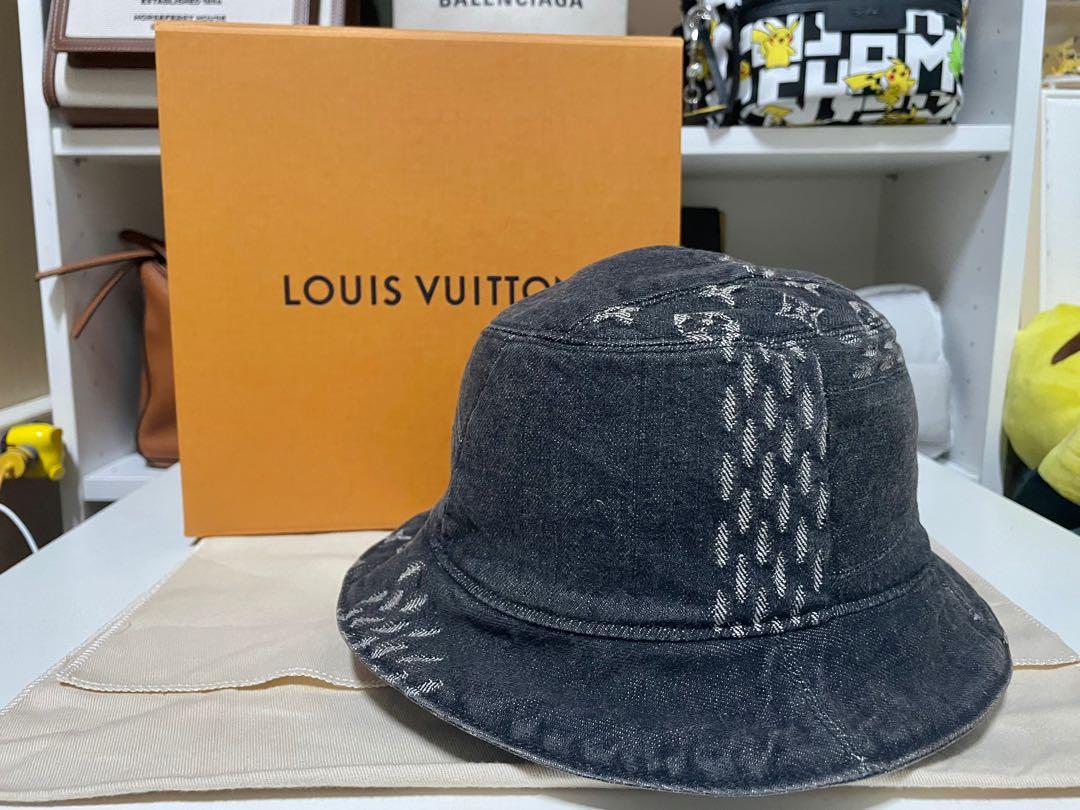 Louis Vuitton Monogram Damier Geant Wave Monogram Sun Hat