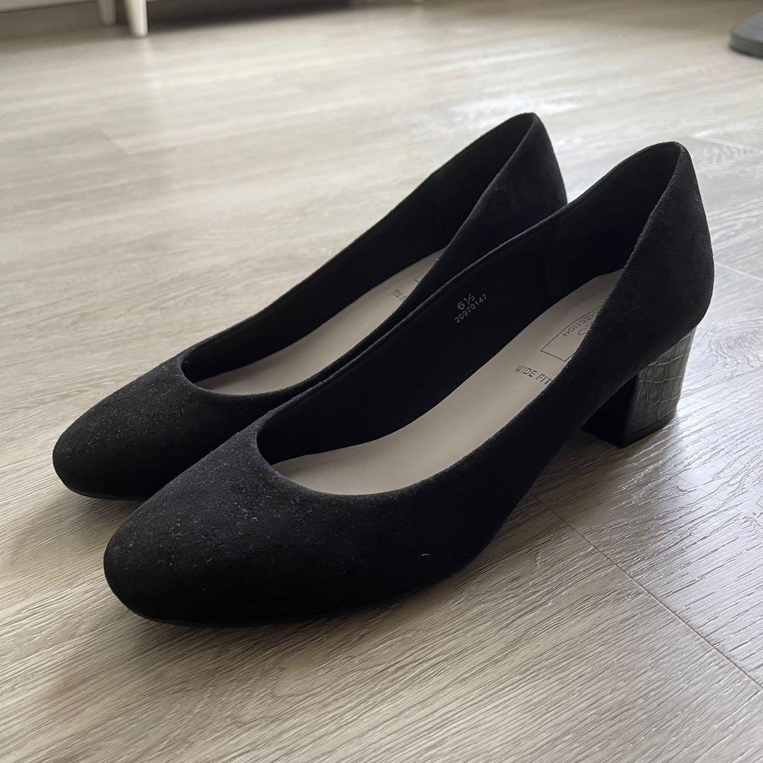 Marks and spencer block on sale heel shoes