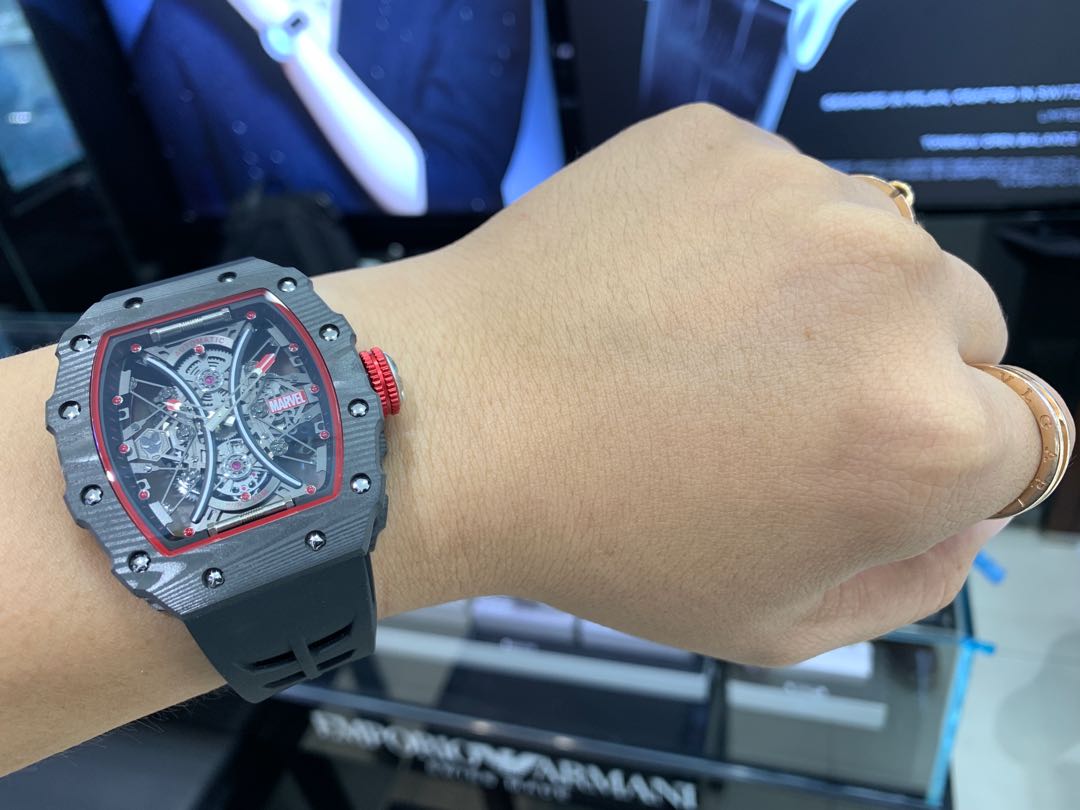 Marvel漫威Ironman 鋼鐵俠原裝機械男錶 
