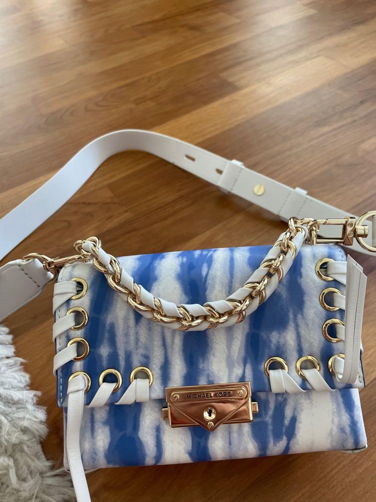 Michael Kors Limited Edition Mini Cece Ribbon Chain Shoulder Bag Women s Fashion Bags Wallets Shoulder Bags on Carousell