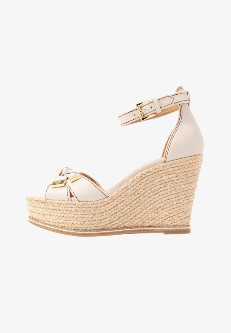 Michael kors ripley leather wedge sandal cheap