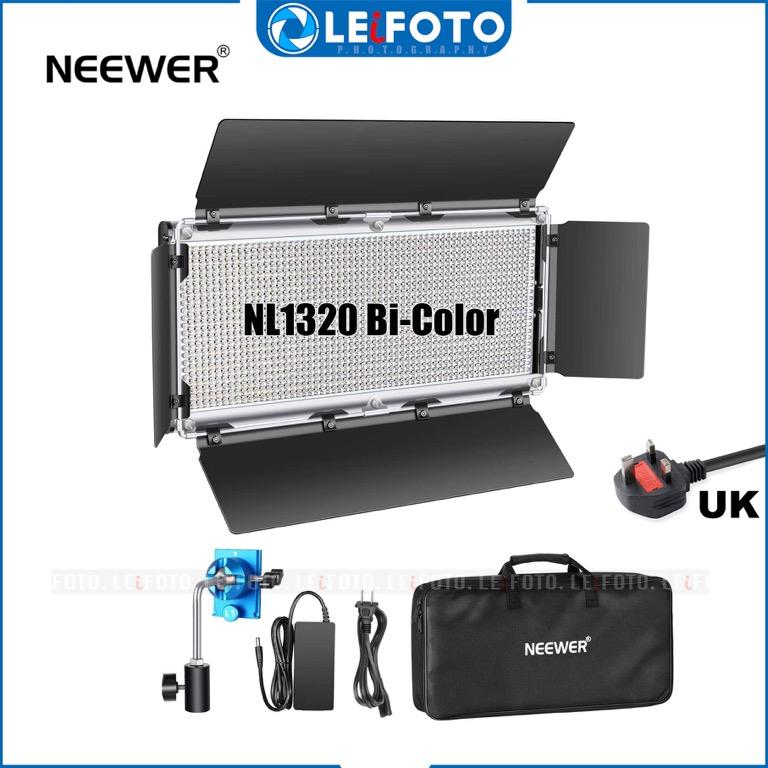 Neewer Neewer Dimmable LED Video Light 1320 LEDs 3200-5600K Metal Frame with Barndoor 