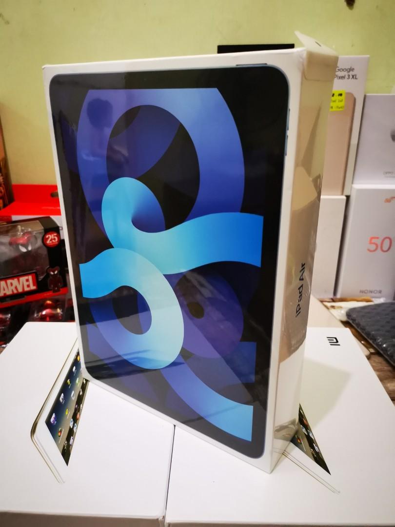 New Seal Apple Ipad Air 4th Generation Sky Blue Wifi 64gb Malaysia Set 10 9 Inch Liquid Retina Display A14 Bionic Chip Mobile Phones Tablets Tablets On Carousell