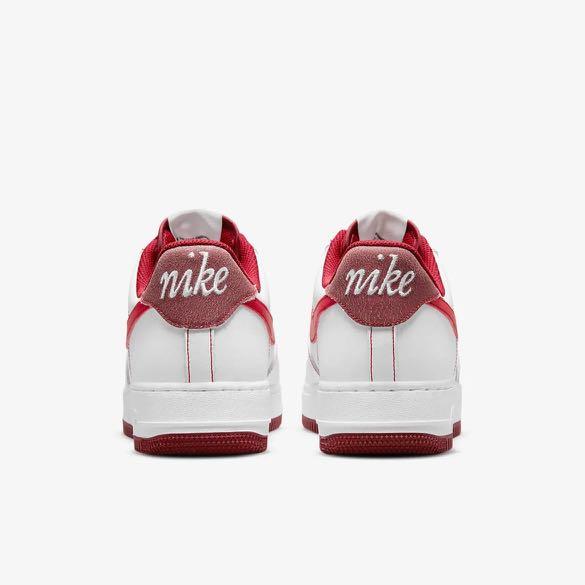 NIKE AIR FORCE 1 '07 WHITE/UNIVERSITY 