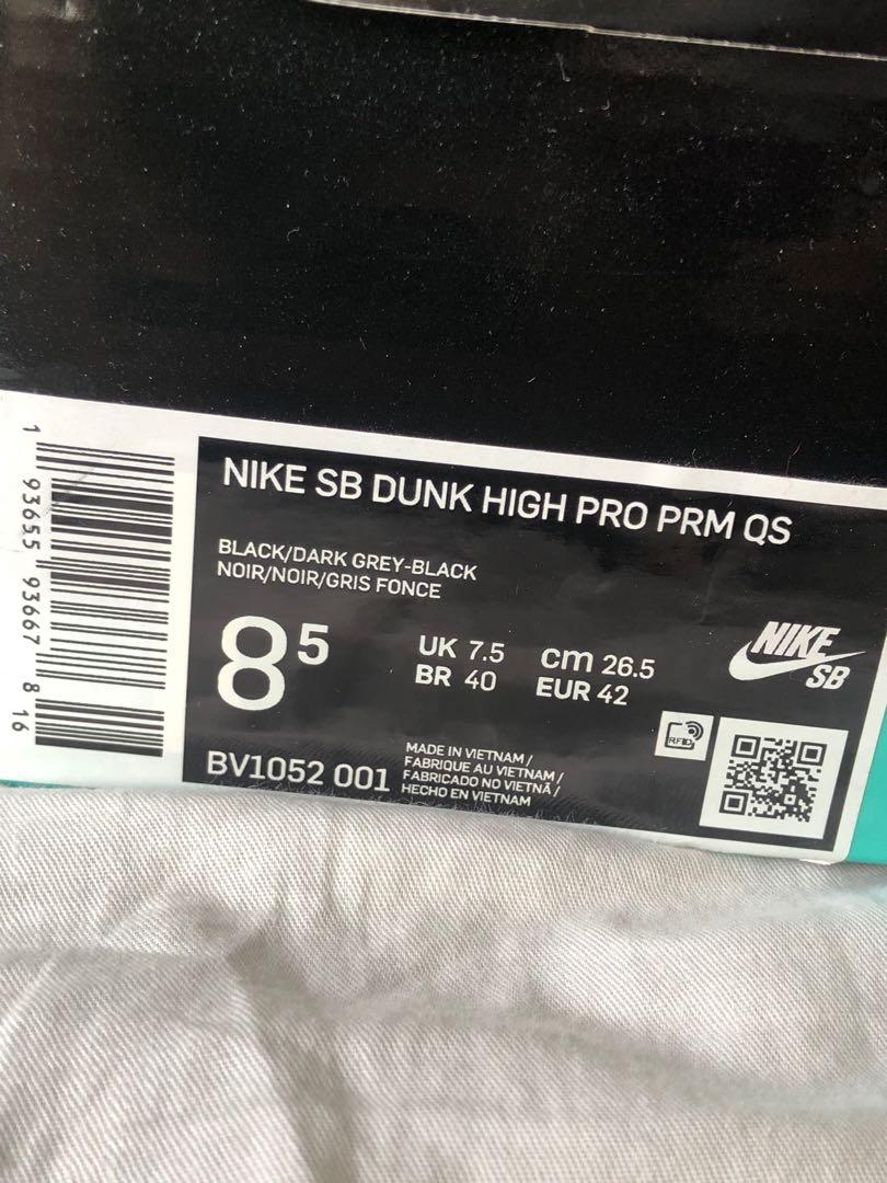 Nike Dunk High x FPAR Wtaps Neighborhood, 男裝, 鞋, 波鞋- Carousell