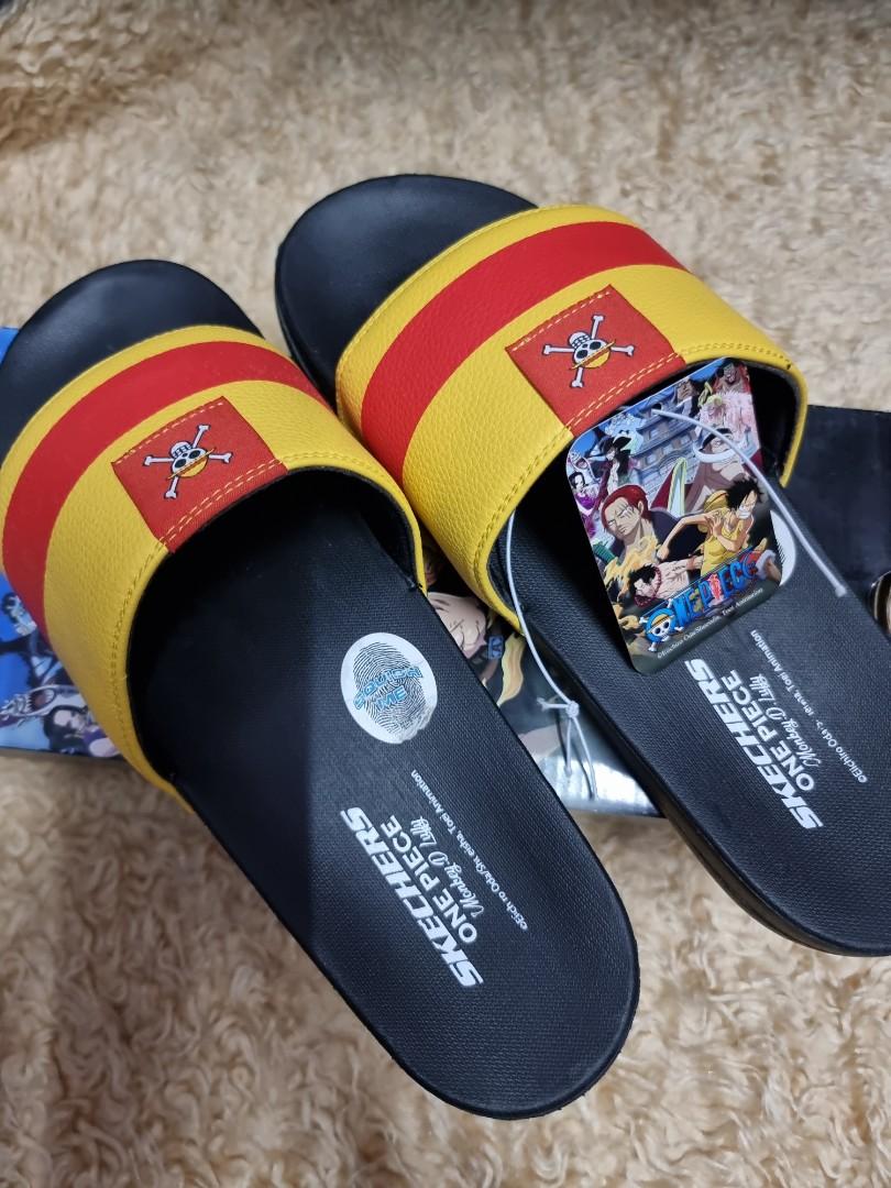 One piece x outlet skechers slides