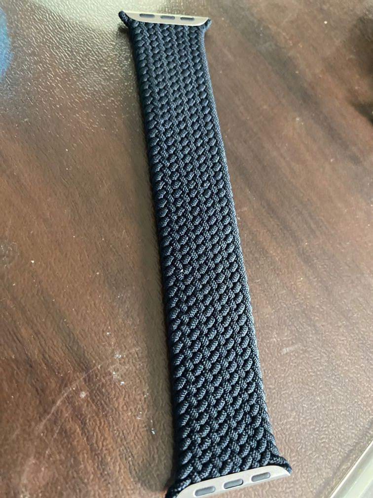 44mm charcoal store braided solo loop