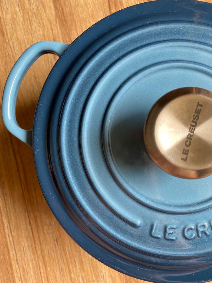 ORIGINAL LE CREUSET MARINE 18CM, Furniture & Home Living, Kitchenware