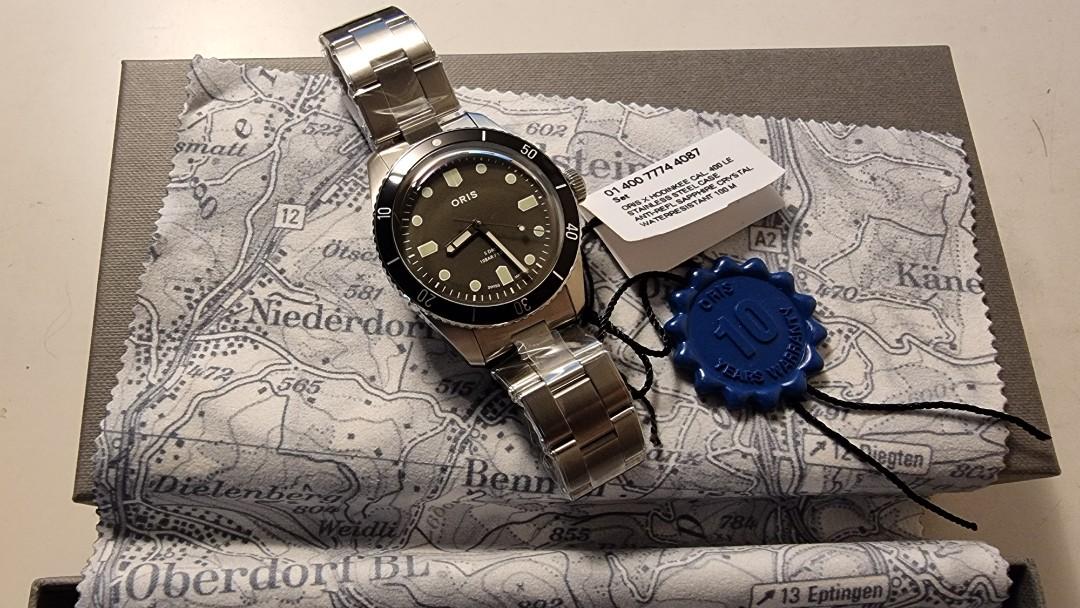 Oris Divers Sixty Five Caliber 400 