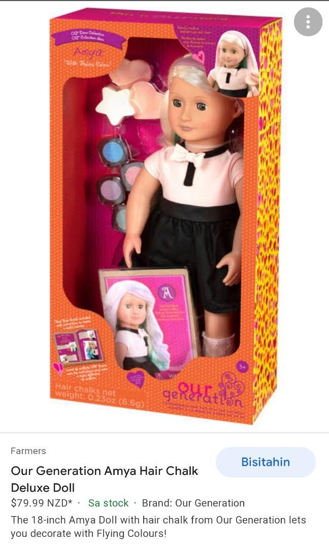 Our generation amya doll sales