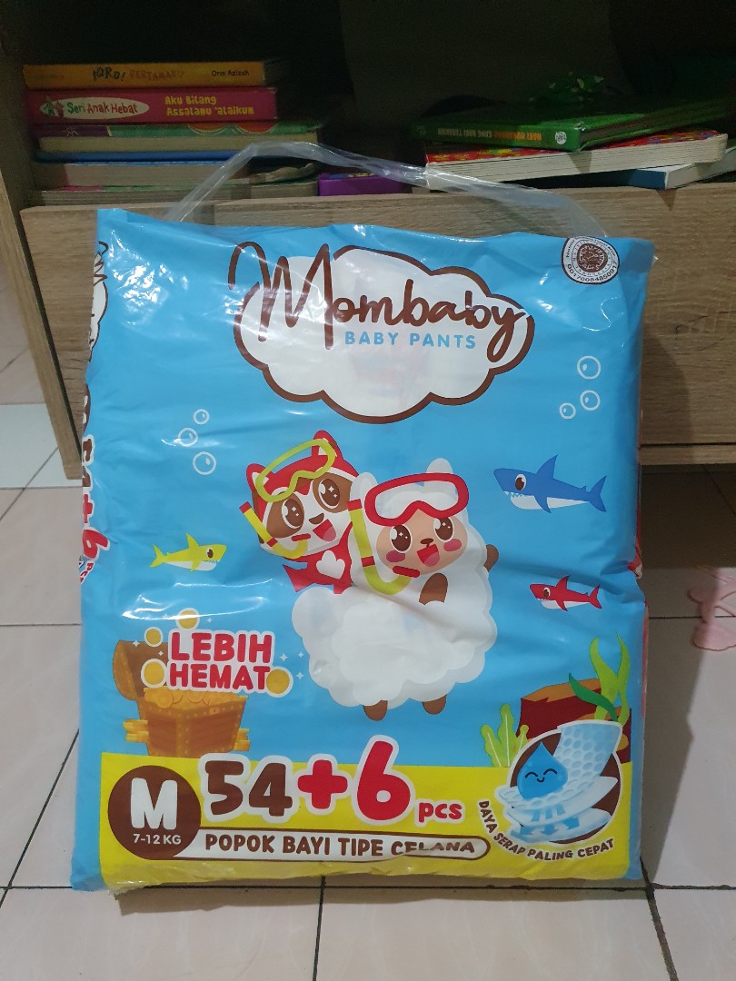 PAMPERS POPOK MOMBABY SIZE M
