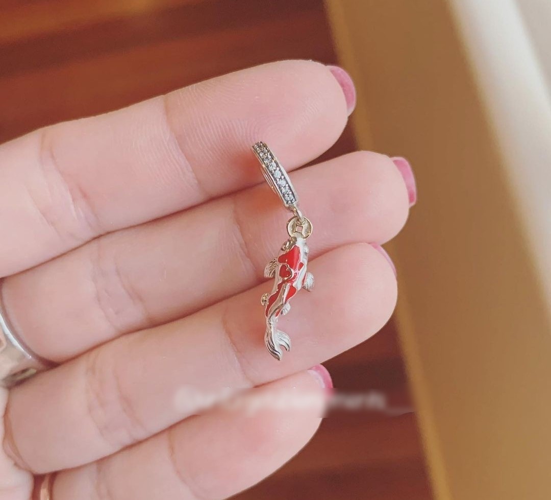 Koi fish pandora charm hot sale