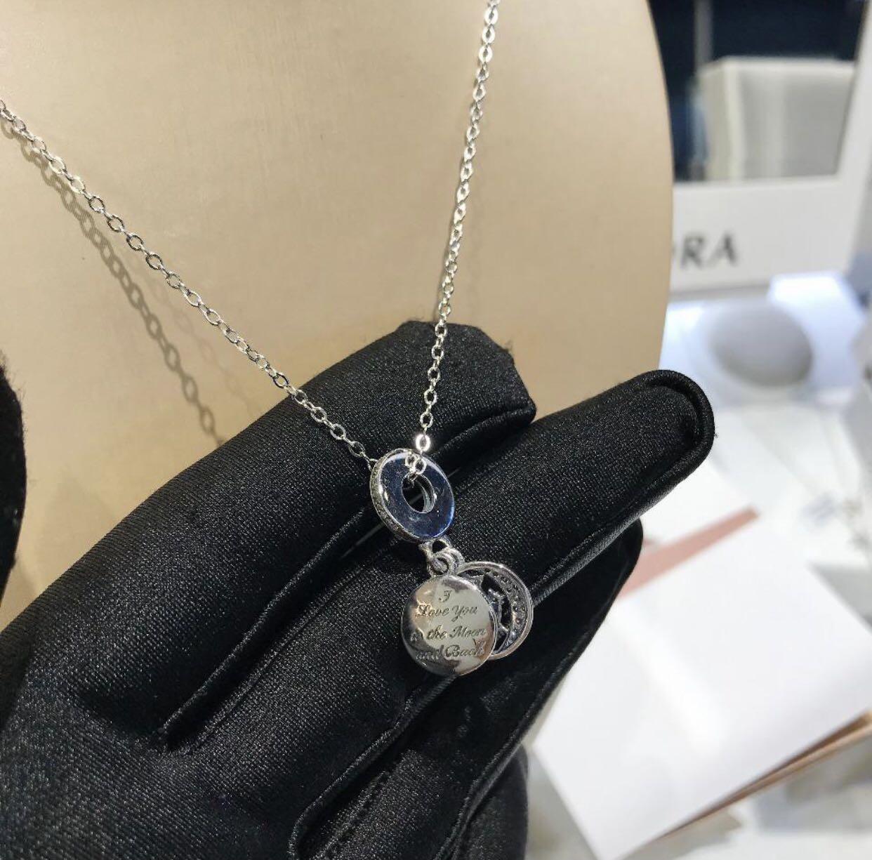 Pandora blue moon shop necklace