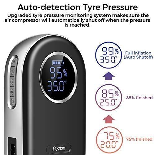 Peztio hot sale tyre inflator