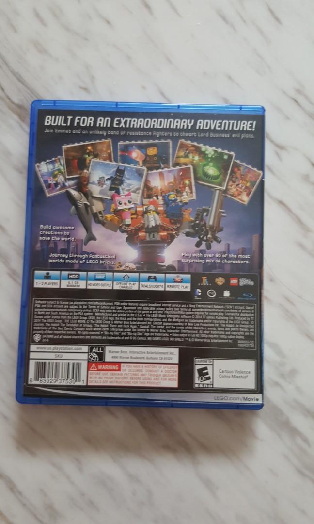 Lego movie playstation 2025