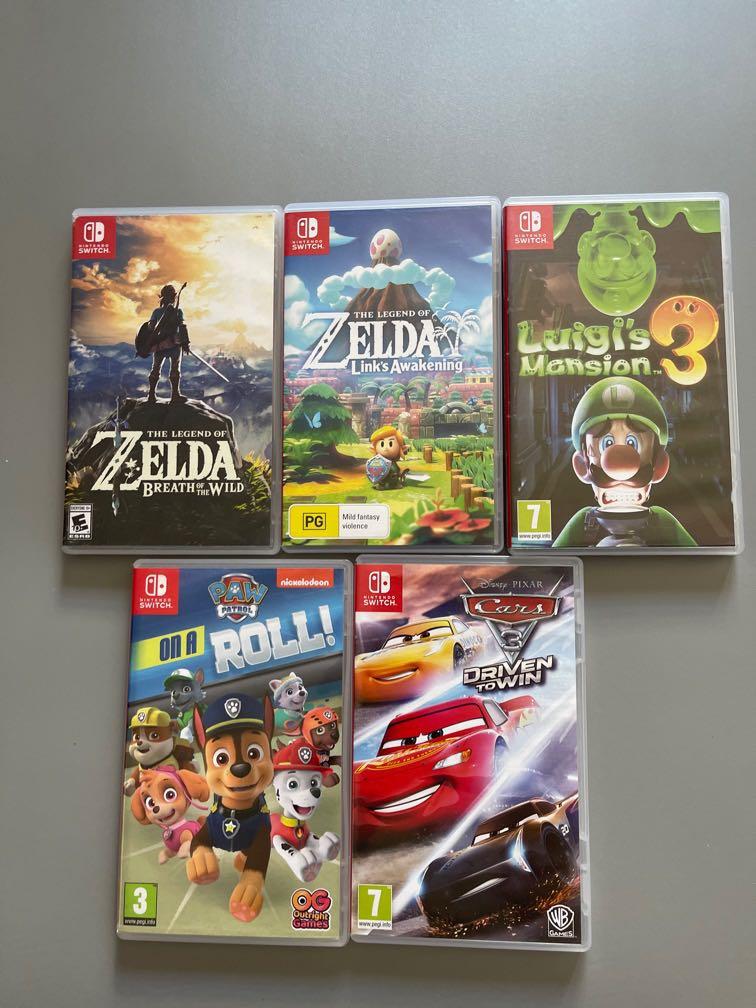 Popular games top on switch