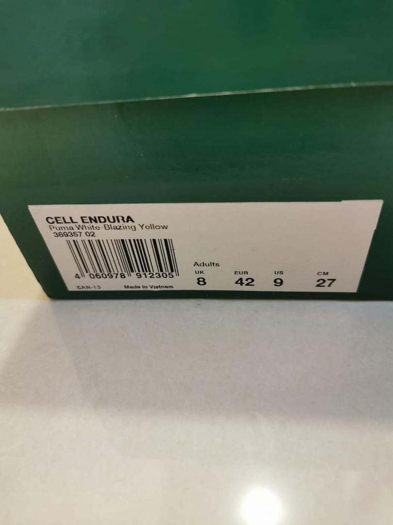 Puma white blazing best sale yellow