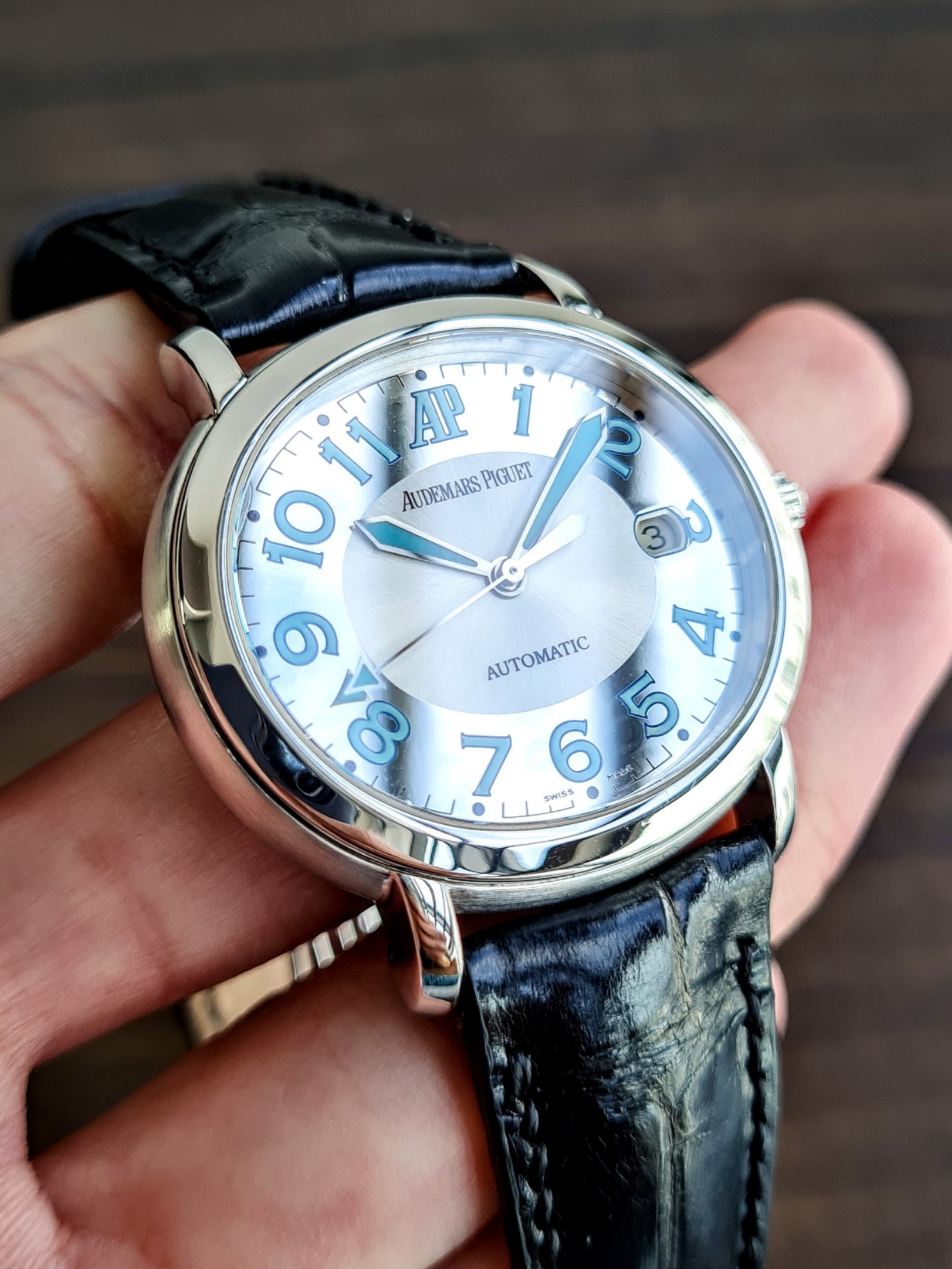 Rare Audemars Piguet Millenary 15016ST Automatic Dress Watch with