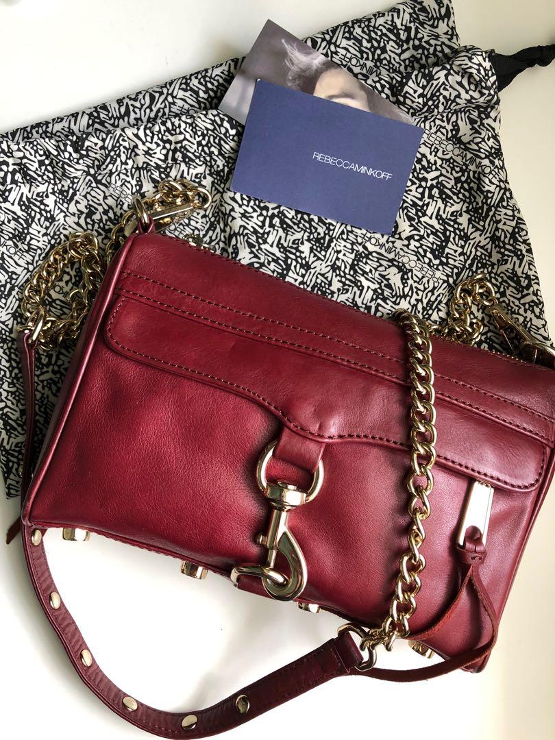 Rebecca minkoff clearance mini mac red