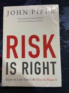 Risk Is Right John Piper