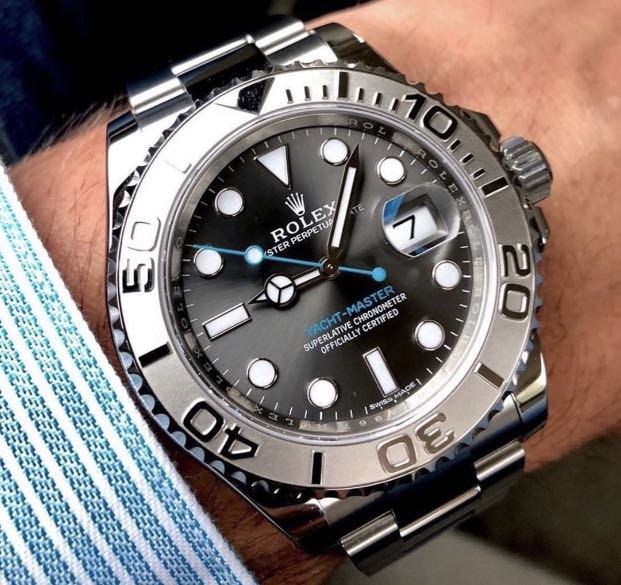 Yachtmaster rhodium sales
