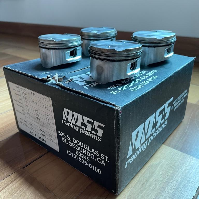 Ross Racing Pistons for Proton S4PH Campro/CPS/CFE made in the U