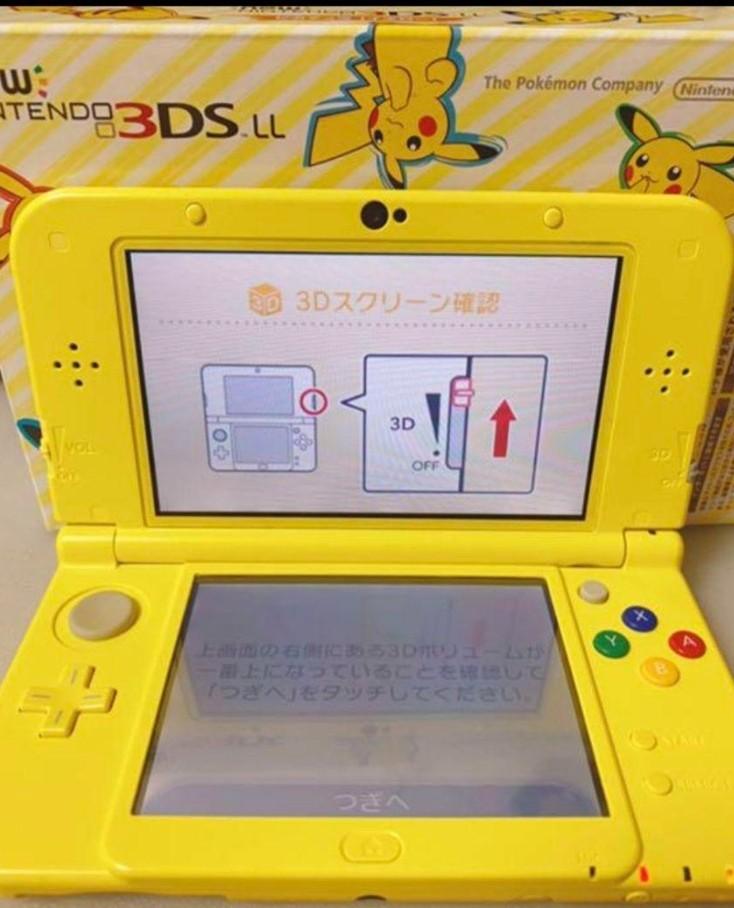 Sale Used New Nintendo 3ds Ll Pikachu 4gb Full Set Video Gaming Video Game Consoles On Carousell