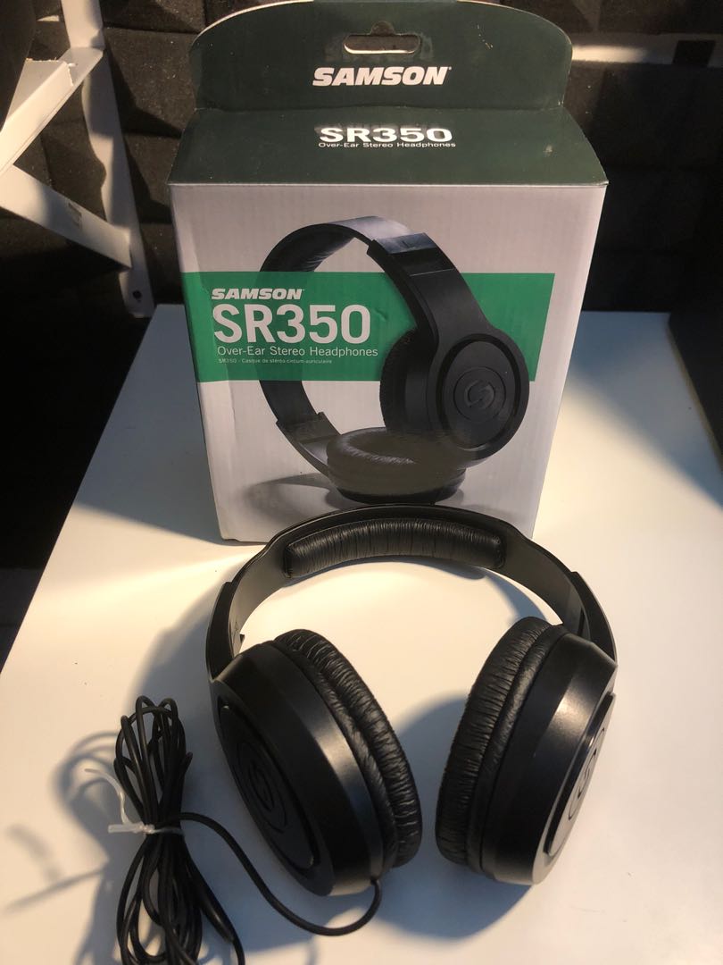Samson SR350 studio Headphones, Audio 